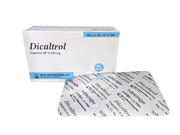 Capsule Dicaltrol 0.25mg ( 60 pcs)